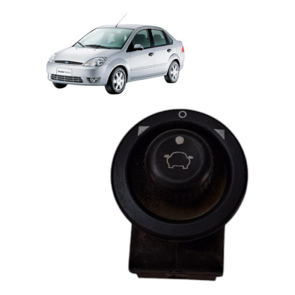 Chave Espelho Retrovisor Ford Fiesta 2007 1.6 8v