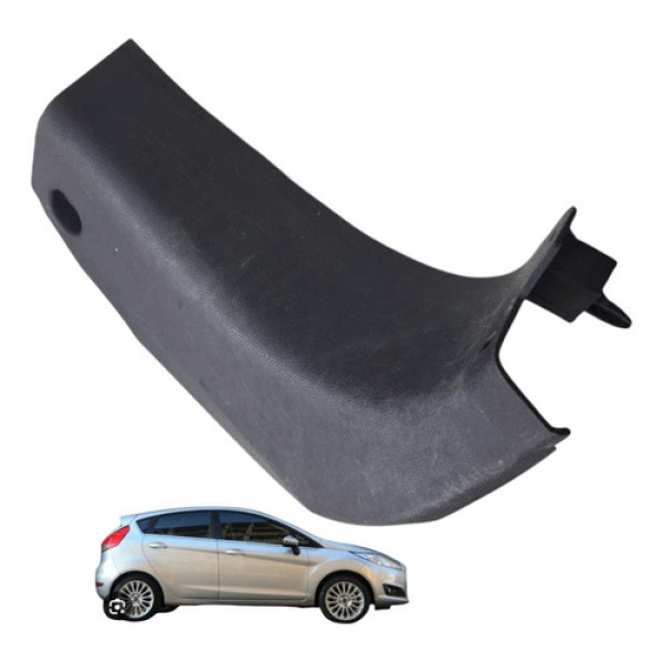 Soleira Porta Traseira Direita  Ford New Fiesta 1.6 16v 2014 Preta