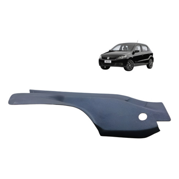 Acabamento Soleira Traseira Direita Vw Gol G5 1.6 2010 Preto