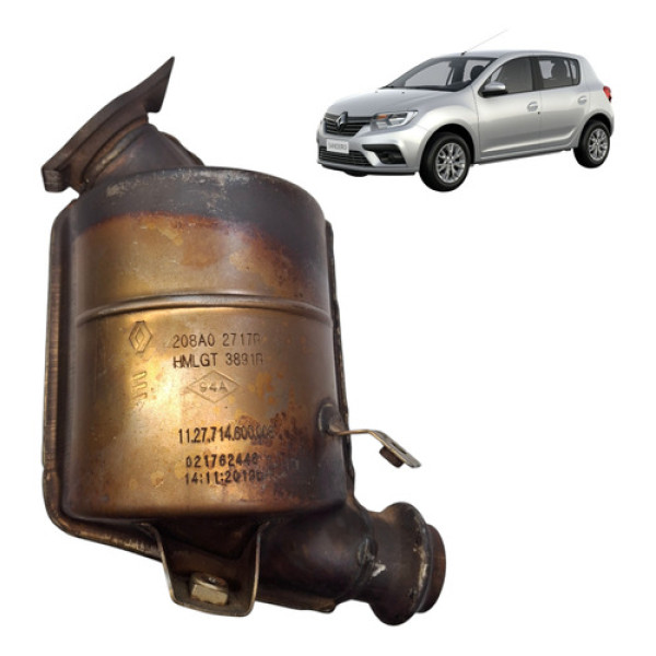 Catalisador Renault Sandero Logan 1.0 3cc 2019 2020 2021