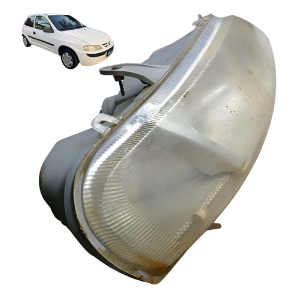 Farol Direito Chevrolet Celta 1.0 2p 2003 2004 Detalhe Direito/passageiro