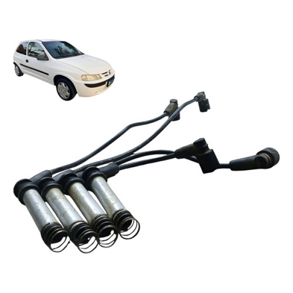 Jogo Cabo Vela Chevrolet Celta 1.0 2p 2003 2004 Preto