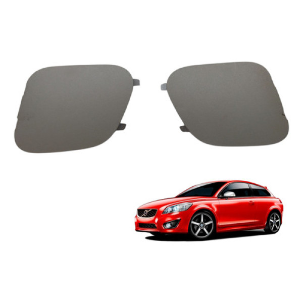 Par Tampa Acabamento Coluna Traseira Volvo C30 2007