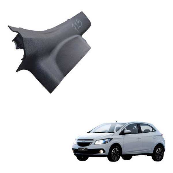 Soleira Porta Traseira Direita Gm Onix Ltz 1.4 2013 2019 Preto