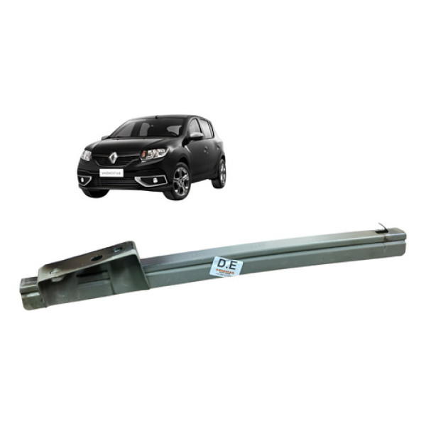 Guia Vidro Esquerdo Renault Sandero 1.6 8v 2016 2019 Cinza