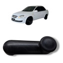 Manivela Vidro Porta Chevrolet Classic 1.0 2011 Preto
