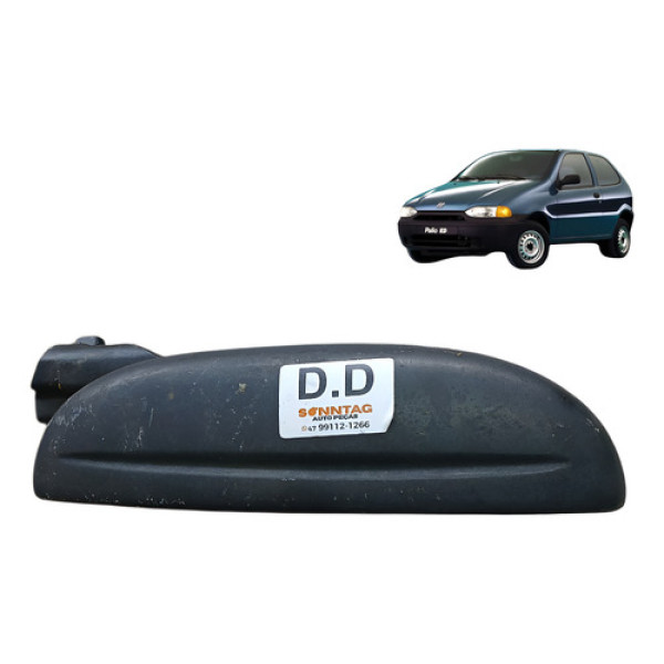 Macaneta Direita Fiat Palio Ed 1.0 2p 1998 1999 Preto Dianteira
