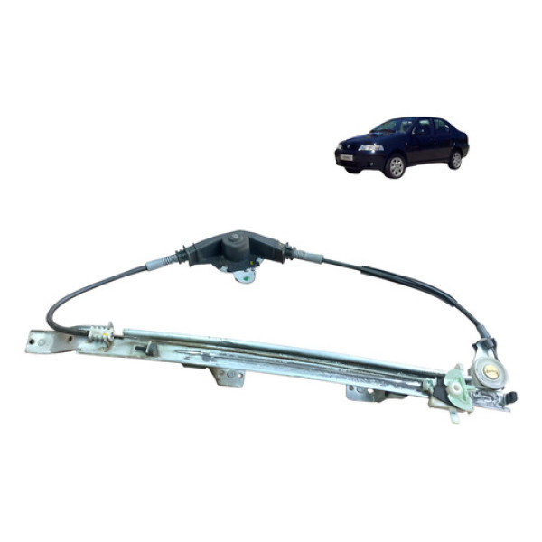 Maquina Vidro Traseiro Esquerdo Fiat Siena 1.3 8v 2003 2004