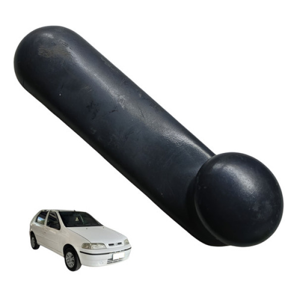 Manivela Alavanca Vidro Fiat Palio 1.3 2003 2009 - Preto