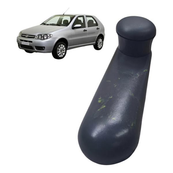 Manivela Vidro Esquerda Fiat Palio Sapao 1.0 2007 2015 Usado Preto