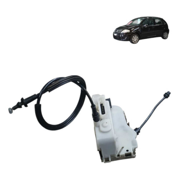 Fechadura Dianteira Esquerda Citroen C3 1.4 8v 2010 2012