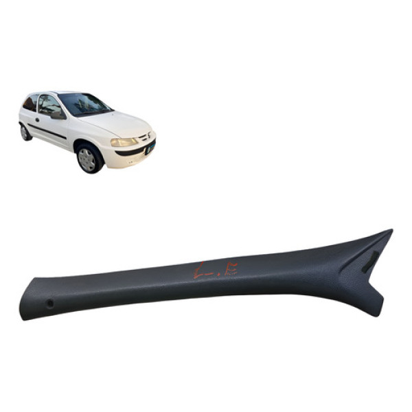 Moldura Coluna Esquerda Chevrolet Celta 1.0 2p 2003 2004