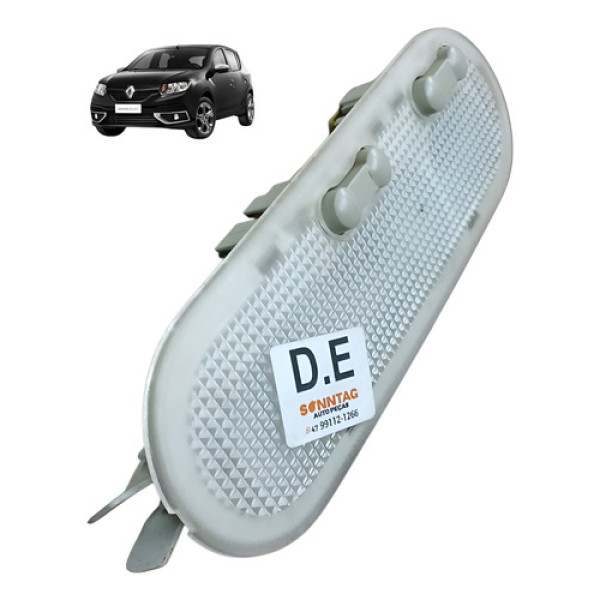Luz Teto Cortesia Renault Sandero 1.6 8v 2016 2019