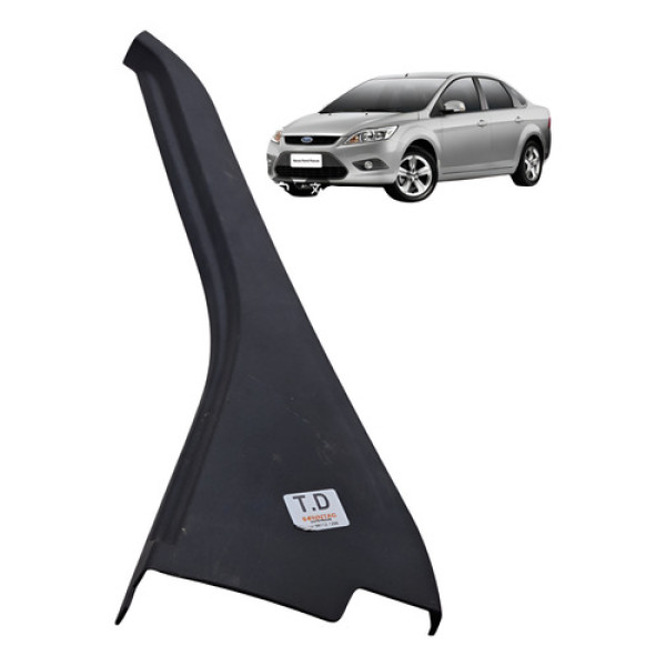 Moldura Interna Traseira Direita Ford Focus Sedan 2009 4p