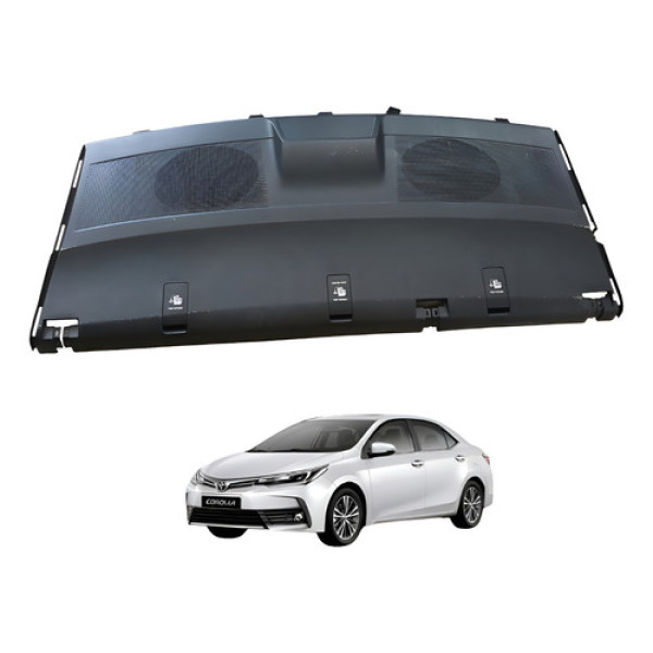 Tampao Bagagito Traseira Toyota Corolla Xei 2.0 2016 Preto