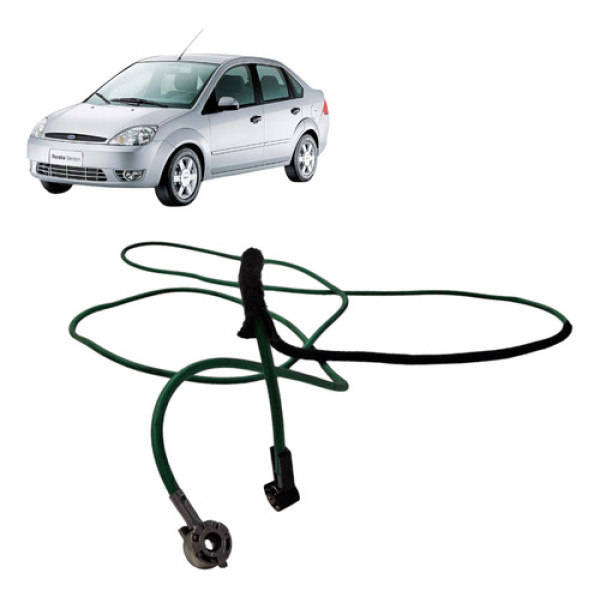 Cabo Antena Radio Ford Fiesta Sedan 2007 1.6 8v Zetec Flex