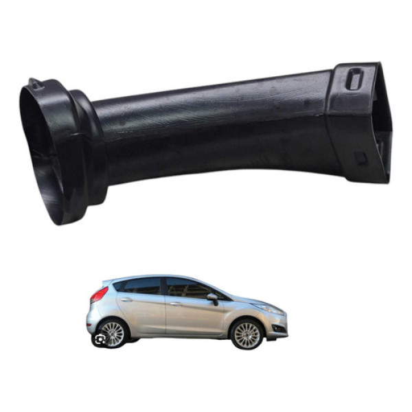 Duto Caixa Ar Ford New Fiesta 1.6 16v 2014 2015 Preto