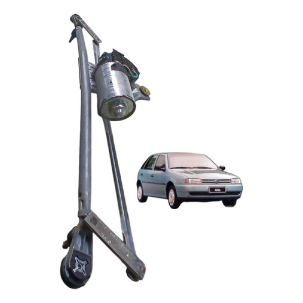 Motor Limpador Parabrisa Dianteira  Gol 1.0 16v 1999