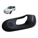 Moldura Macaneta Esquerda Chevrolet Classic 1.0 2001 Preto Dianteira