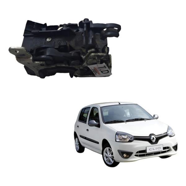 Fechadura Porta Traseira Direita Renault Clio 2014 4p
