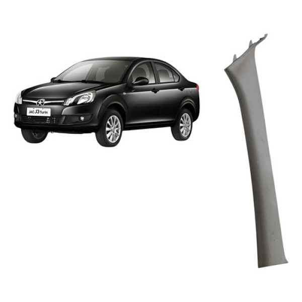 Moldura Coluna Direita Parabrisa Jac J3 1.4 2011