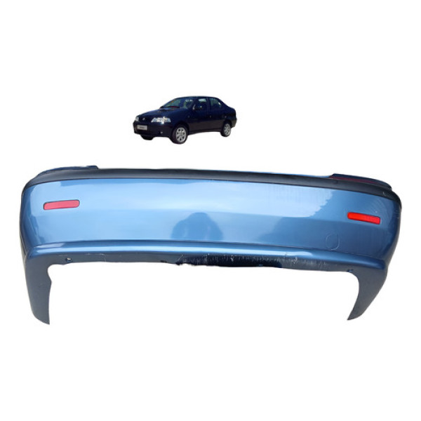 Parachoque Traseiro Fiat Siena 1.3 8v 2003 2004 Detalhe