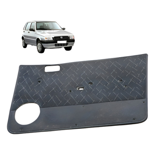 Forro Porta Dianteira Direita Fiat Uno 1.0 2005 2010 Preto