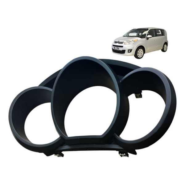 Moldura Central Painel Citroen C3 Picasso 1.6 16v 2012