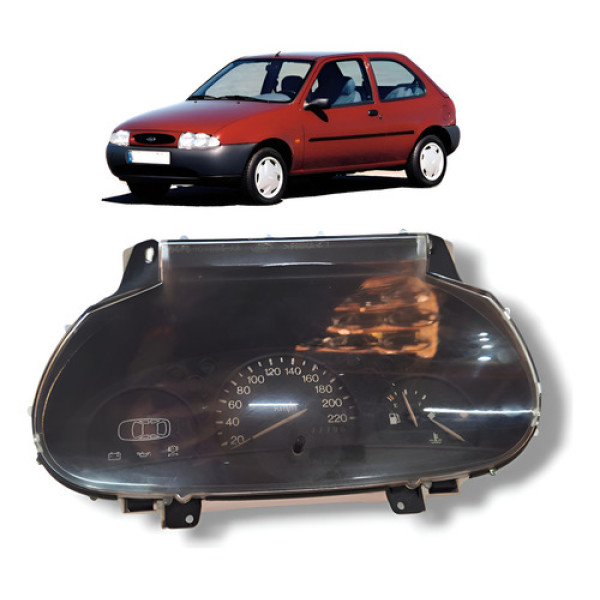 Painel Instrumento Ford Fiesta 1997 A 1999 Preto