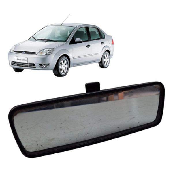 Retrovisor Interno Ford Fiesta Sedan 2007 1.6 8v Zetec Flex