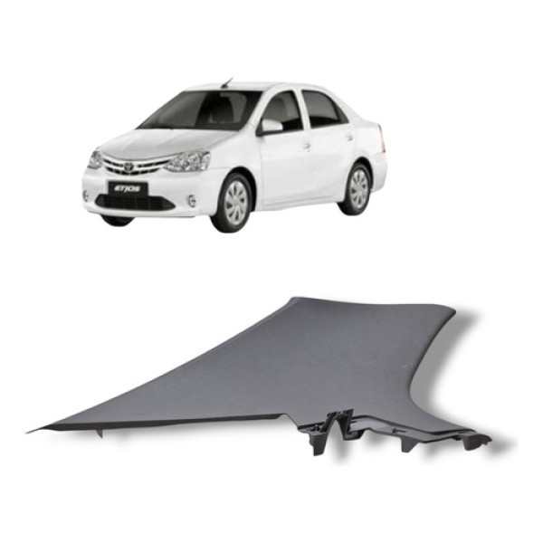 Acabamento Coluna Traseira Esquerda Toyota Etios 2015